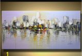 Wall Murals Cityscapes Wall Art Cityscape Abstract Multi Colored Modern Textured Landscape