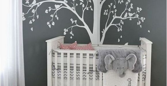 Wall Murals for Baby Rooms Tree Decal Huge White Tree Wall Decal Stickers Corner Wall