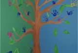 Wall Murals for Sunday School Rooms Trees Handprint Tree Mural Project Fun