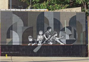 Wall Murals In Nyc Kids On Nyc Walls Part X Bk Foxx Joe Iurato with Logan Hicks