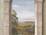 Wall Murals In orange County Arched Window with Dove