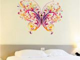 Wall Murals India Online Stickerskart Wall Stickers Wall Decals Colorful Single Big butterfly