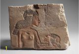 Wall Murals Of Amenhotep and Nefertiti Princess Meritaten Daughter Of Akhenaten and Nefertiti 18th