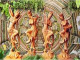 Wall Murals Price In India Buy Kayra Decor Dancing Statue 3d Wallpaper Print Decal Deco