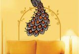 Wall Murals Price In India Stickerskart Wall Stickers Wall Decals Beautiful Peacock On Vine 6907 60×90 Cms