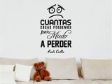 Wall Murals Quotes and Stickers Amazon Peel and Stick Mural Spanish Quote Cuántas Cosas
