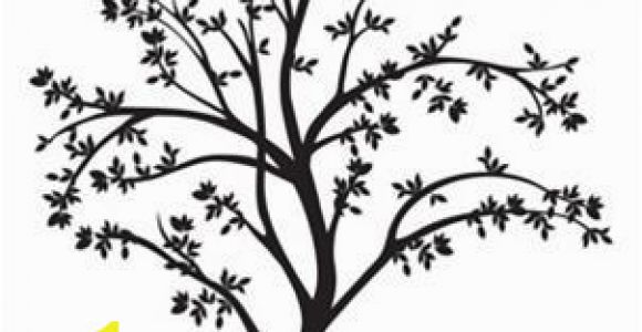 Wall Murals Tree Silhouette Tree Silhouette Wall Decal