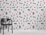 Wall Paper Murals Uk Fashion Illustration Wallpaper Mural