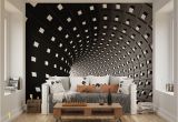 Wall Tile Murals Uk Ohpopsi Abstract Modern Infinity Tunnel Wall Mural Amazon