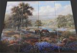 Wall Tile Murals Uk Pin by Linda Reddoch On Country Texas Home Decor In 2019