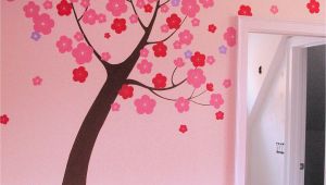 Wall Tree Mural Painting Hand Painted Stylized Tree Mural In Children S Room by Renee