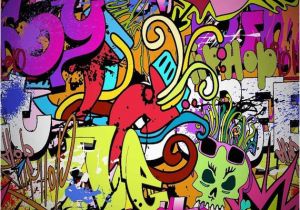 Walltastic Graffiti Wall Mural Graffiti Wall Backdrop Puter Printed Graphy