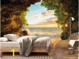 Walltastic Paradise Beach Wall Mural Komar Hide Out Wall Mural