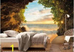 Walltastic Paradise Beach Wall Mural Komar Hide Out Wall Mural