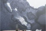 Wave Murals for Walls Deep Blue Waves Watercolour Wall Mural Wände