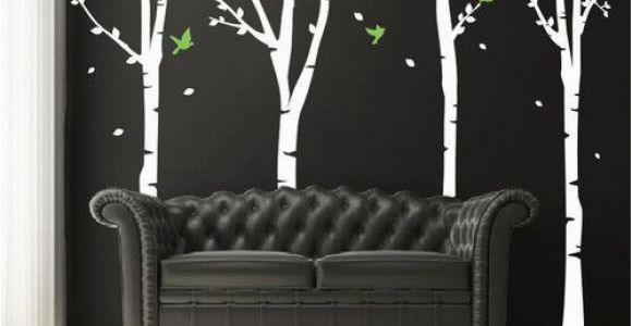 Wayfair Canada Wall Murals Found It at Wayfair Four Super Birch Trees Wall Decal