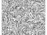 Weird Design Coloring Pages Weird Doodle City by Olga Kotsenko source 123rf From the