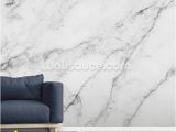 White Marble Wall Mural Black and White Marble