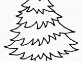 White Pine Tree Coloring Page Line Christmas Coloring Book Printables