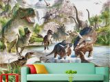 Wildlife Murals for Walls Mural 3d Wallpaper 3d Wall Papers for Tv Backdrop Dinosaur World