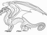 Wings Of Fire Seawing Coloring Pages Outstanding Wings Fire Coloring Page Free to Use Rainwing Lineart