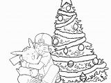 Winnie the Pooh Christmas Coloring Pages Pikachu and ashley Christmas Coloring Picture 10631010