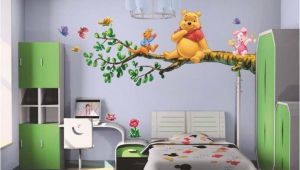 Winnie the Pooh Wall Mural Stickers Diy Winnie the Pooh Tree Branch Wall Sticker Decal Kids Home
