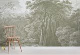 Winter Trees Wall Mural Select Size Wallpaper Wall Mural for Home Office