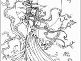 Witch Coloring Pages for Adults Best Halloween Coloring Books for Adults