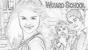 Wizards Of Waverly Place Coloring Pages to Print Get Free Wizards Of Waverly Place Coloring Pages
