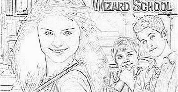 Wizards Of Waverly Place Coloring Pages to Print Get Free Wizards Of Waverly Place Coloring Pages