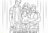 Wizards Of Waverly Place Coloring Pages to Print Justin Max and Alex From Wizards Of Waverly Place Coloring