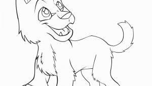 Wolf Face Coloring Page Baby Wolf Coloring Pages