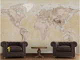 World Executive Wall Map Mural 2015 Neutral Map Wallpaper Mural Wallpaper Mural