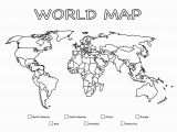 World Map Coloring Pages to Print Printable Giant Coloring Poster – World Map Continents