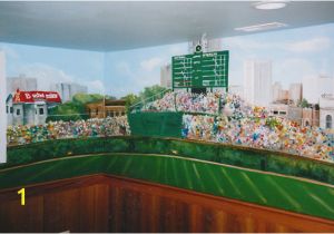 Wrigley Field Wall Mural Wrigley Field Wall Mural Myshindigs