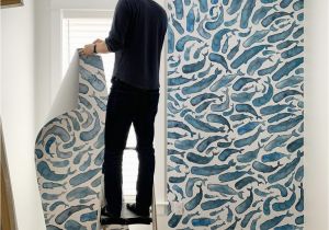 Young House Love Wall Mural How to Install A Removable Wallpaper Mural