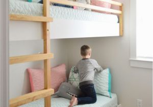 Young House Love Wall Mural How to Make Diy Built In Bunk Beds