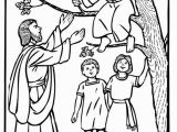 Zacchaeus In the Bible Coloring Page Zacchaeus Coloring Page